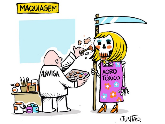 Membro da Anvisa maquia os agrotóxicos.